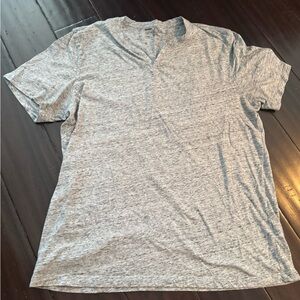 Mens Public Opinion V neck Tshirt